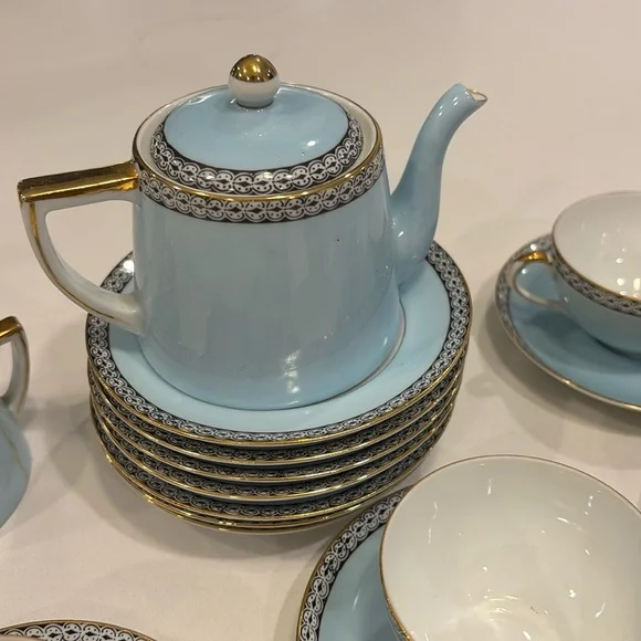 Noritake Beaumont Cons Hand painted Coffee set - Picture 5 of 9